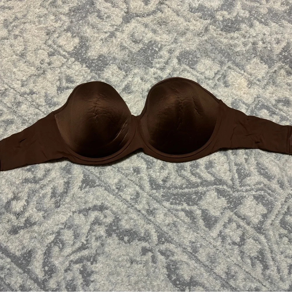 Brown third love Strapless Bra - Picture 1 of 3
